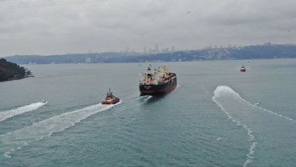 Video herunterladen: Odesa'da vurulan Türk gemisi İstanbul'a ulaştı