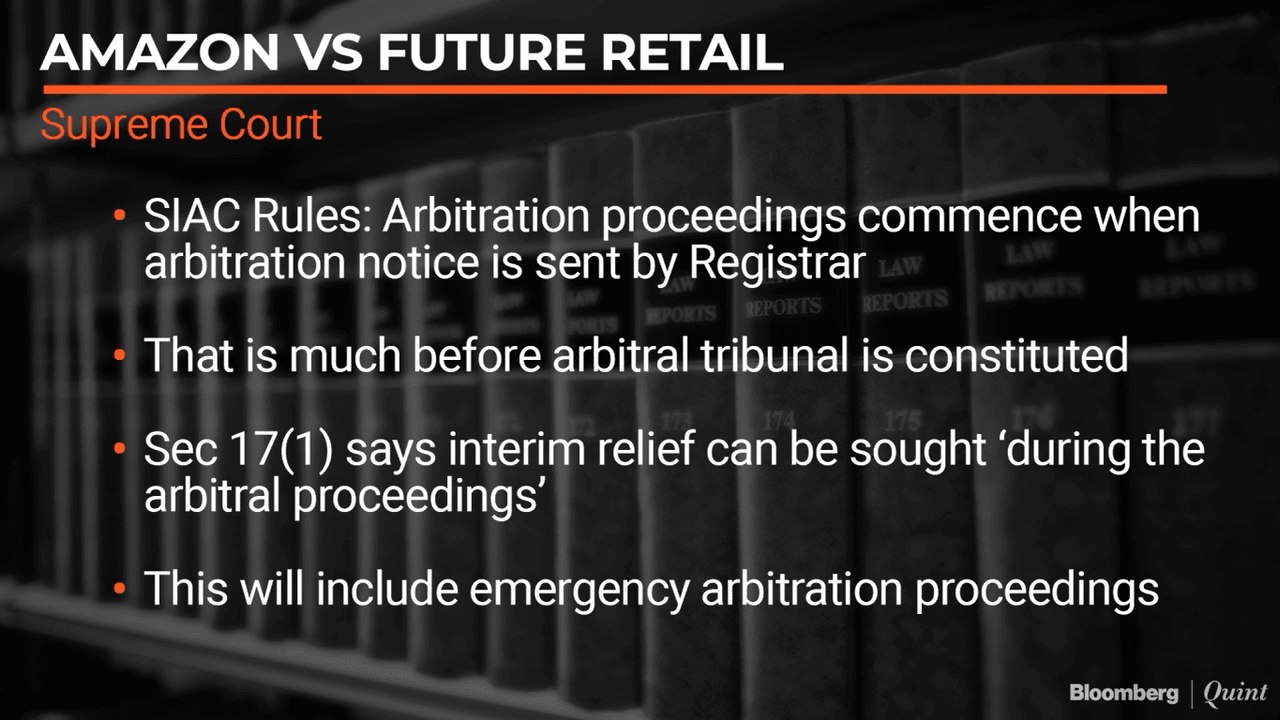 Amazon Vs Future Retail
