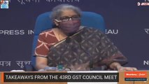 Finance Minister Nirmala Sitharaman Briefs The Media After The 43rd GST Council Meeting