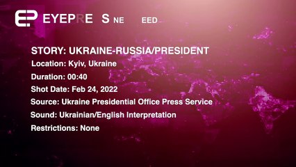 "We're left alone" to defense Ukraine: Zelenskiy in an emotional address to nation