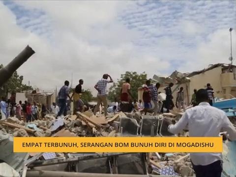 Empat terbunuh, serangan bom bunuh diri di Mogadishu