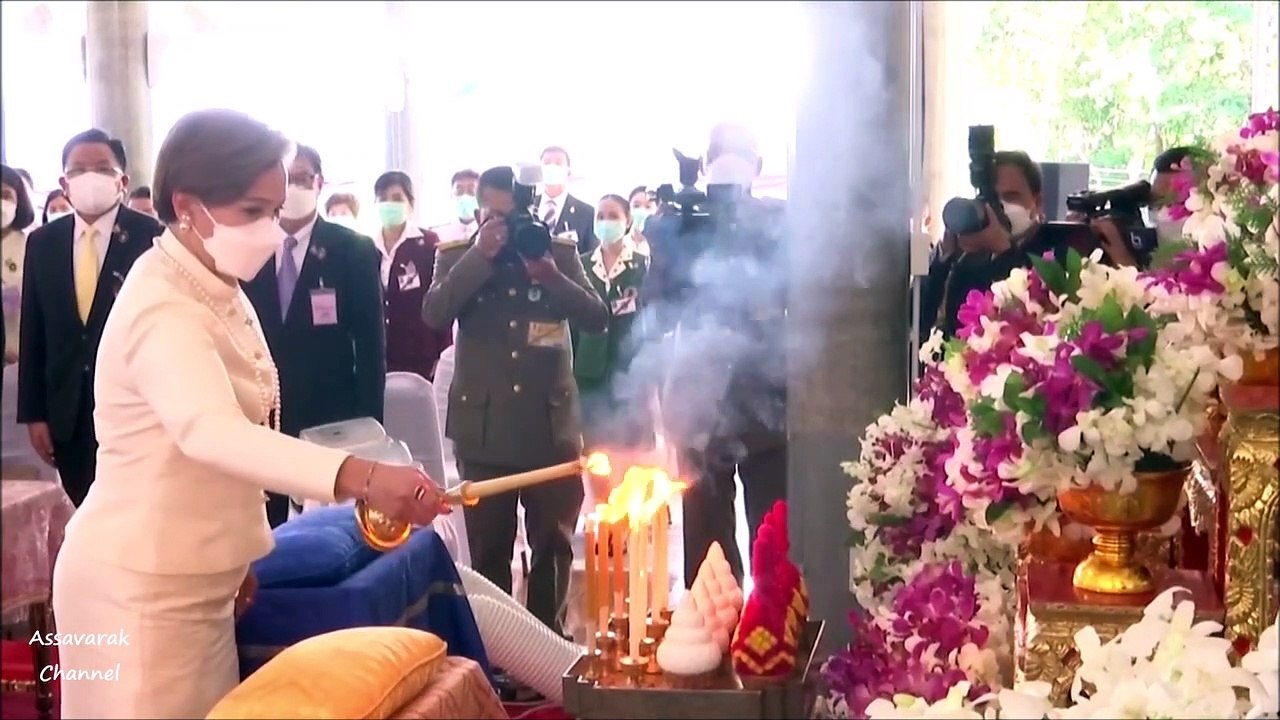 พระองค์เจ้าโสมสวลี กรมหมื่นสุทธนารีนาถ โปรดให้ผู้แทนพระองค์บำเพ็ญพระกุศลถวายผ้าพระกฐินวัดป่าหนองไผ่