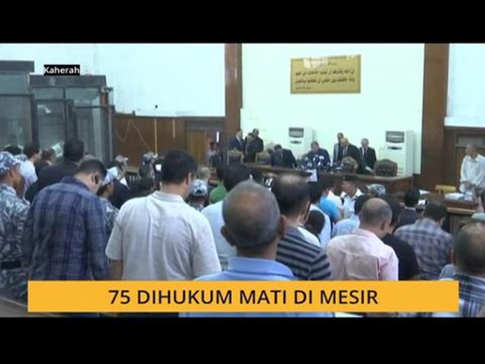 75 dihukum mati di Mesir