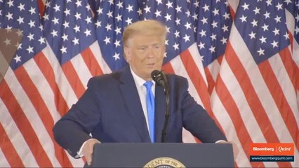 Donald Trump Addresses On Election Night