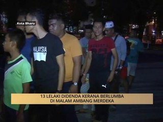 AWANI - Kelantan: 13 lelaki didenda kerana berlumba di malam ambang Kemerdekaan