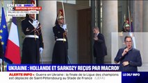 Guerre en Ukraine: après François Hollande, Nicolas Sarkozy est arrivé à son tour à l'Élysée pour s'entretenir avec Emmanuel Macron