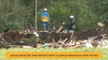 Usaha mencari dan menyelamat di Jepun memasuki hari ketiga