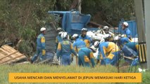 Usaha mencari dan menyelamat di Jepun memasuki hari ketiga