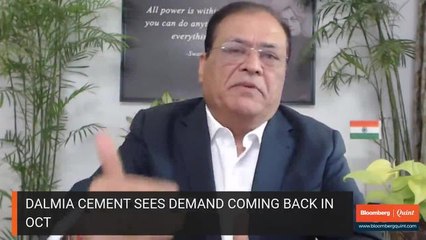 Talking Point With Dalmia Cement CEO Mahendra Singhi