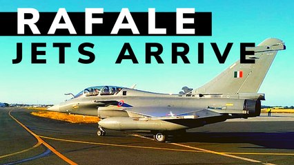5 Rafale Jets Land In India