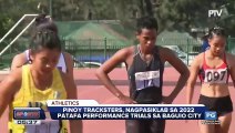 Pinoy tracksters, nagpasiklab sa 2022 PATAFA performance trials sa Baguio City #PTVSports