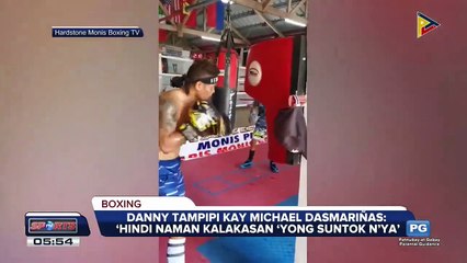 Danny Tampipi kay Michael Dasmarinas: 'Hindi naman kalakasan 'yong suntok nya' #PTVSports
