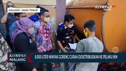 Distribusi Minyak Goreng Curah Untuk Pelaku Industri Kecil Menengah di Kota Malang