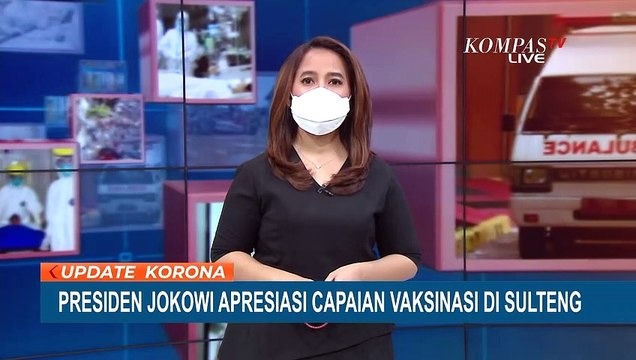 Presiden Jokowi Apresiasi Angka Capaian Vaksinasi Covid-19 di Sulawesi Tengah