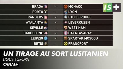 Monaco / Braga et Lyon / Porto en huitièmes - Ligue Europa