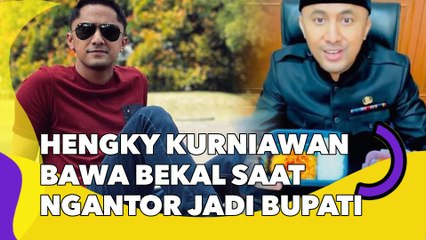 Hengky Kurniawan Bawa Bekal saat Ngantor Jadi Bupati, Menunya Disorot: Sederhana Banget!