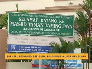 SPR seru pengundi Seri Setia, balakong keluar mengundi