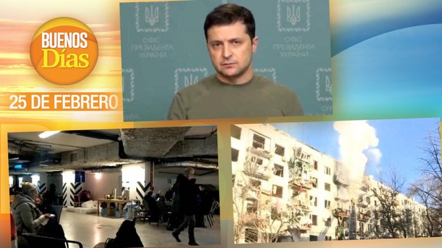 En Vivo | Noticias del Viernes 25 de Febrero - Segundo Día de bombardeo en #Ucrania - Buenos Días
