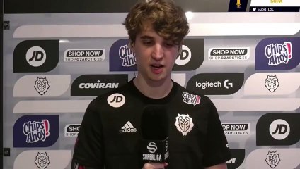 Declaraciones de Supa en las que declara que el equipo de Ibai no ha sido rival