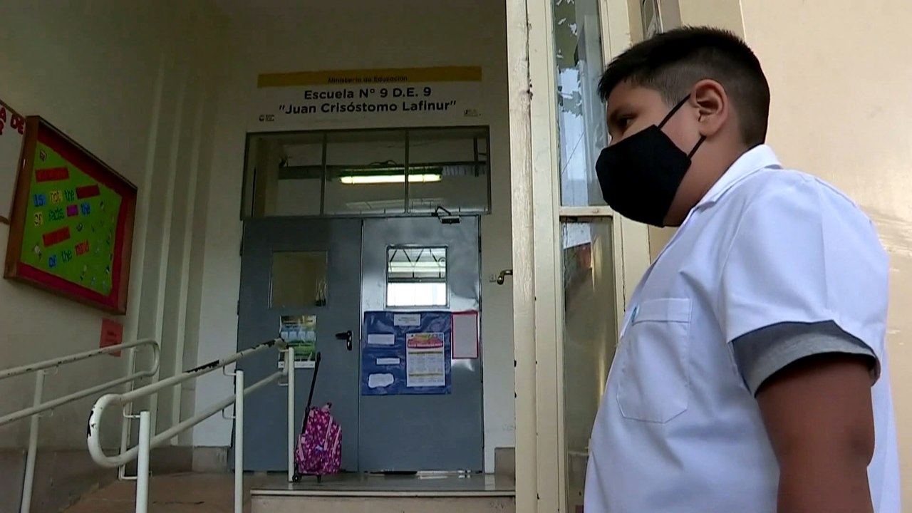 La escuela argentina aún arrastra los efectos del confinamiento de 2020