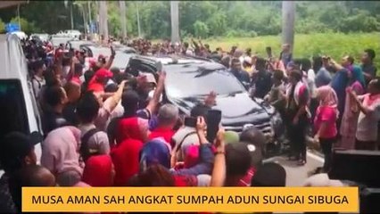 Musa Aman sah angkat sumpah ADUN Sungai Sibuga