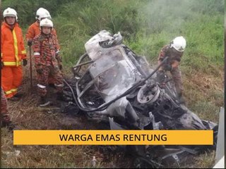 Warga emas rentung