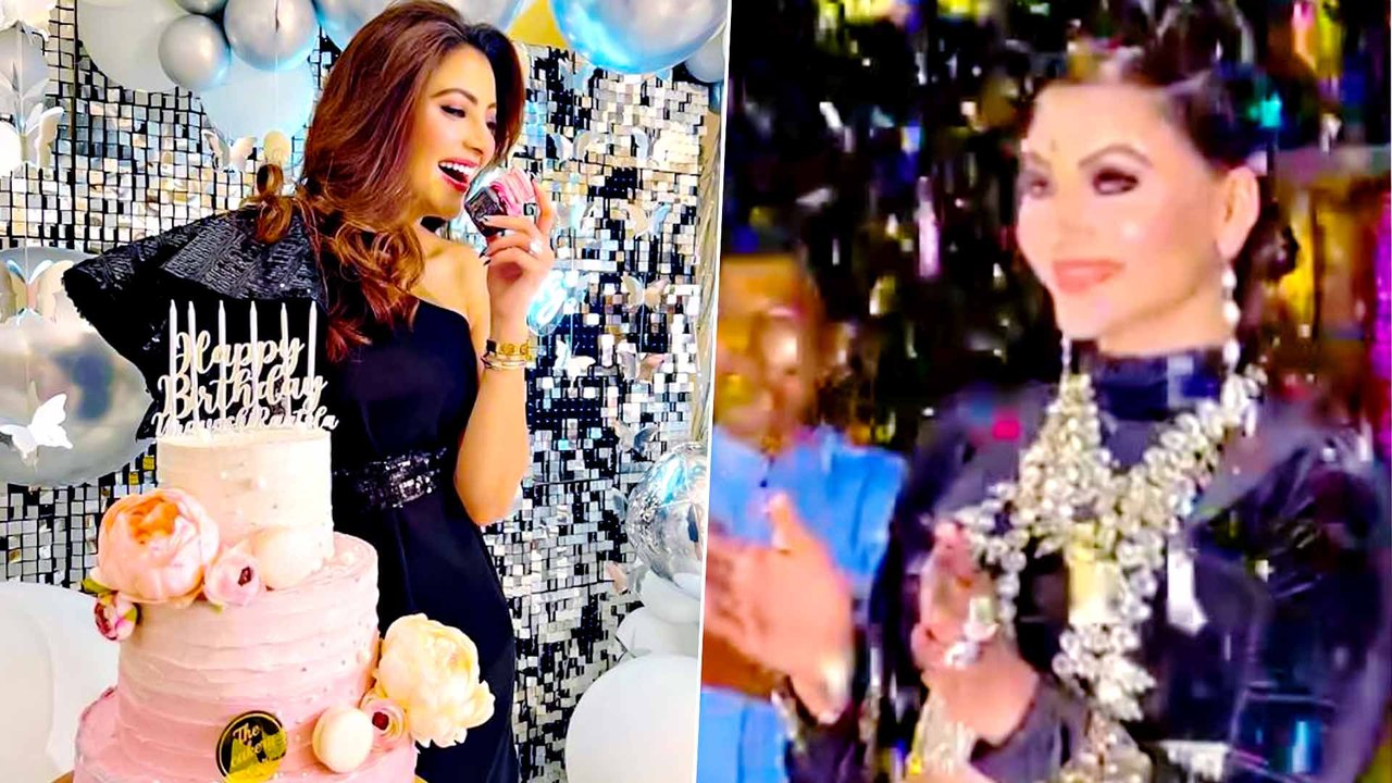 Urvashi Rautela Birthday: Actress Looks Gorgeous During Midnight Celebrations