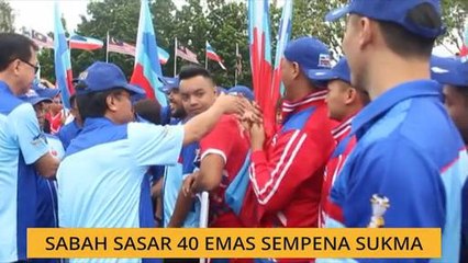 Sabah sasar 40 emas sempena SUKMA