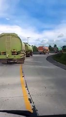 PENGIRIMAN MESIN PABRIK (JALAN RAYA TRANS PANGKALANBUN-SAMPIT)