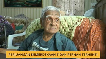 Perjuangan Kemerdekaan tidak pernah terhenti