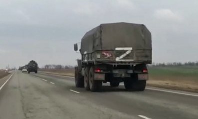 Los tanques rusos entran en Ucrania