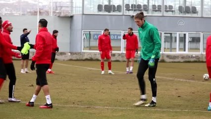 Sivasspor, Beşiktaş maçının hazırlıklarını tamamladı