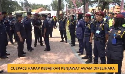 Cuepacs harap kebajikan penjawat awam dipelihara