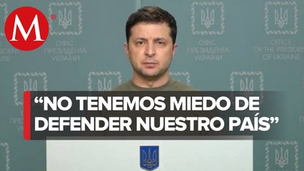 "Nos dejaron solos... todo el mundo tiene miedo": Presidente de Ucrania