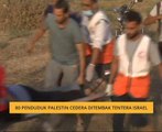 80 penduduk Palestin cedera ditembak tentera Israel