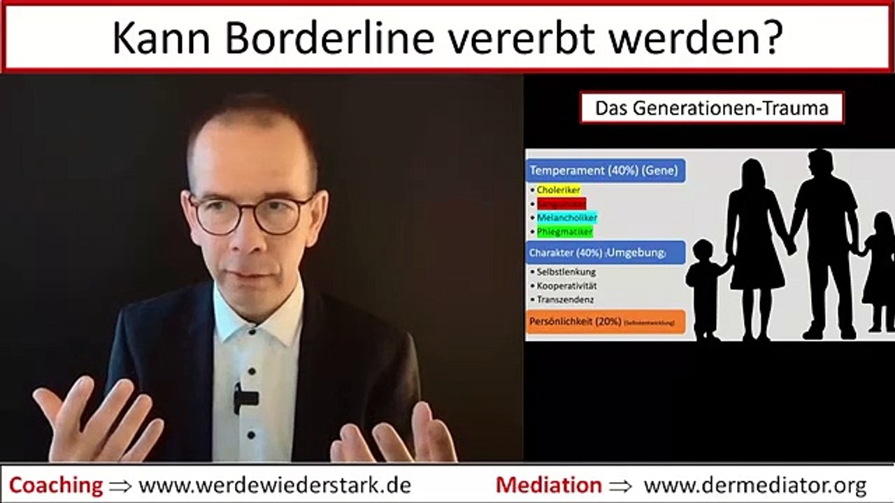 Kann Borderline vererbt werden Das Generationen-Trauma