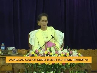 Aung San Suu kyi kunci mulut isu etnik Rohingya