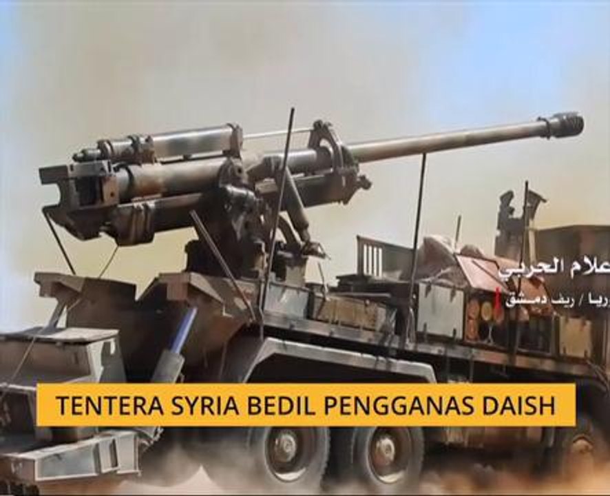 Tentera Syria bedil pengganas Daish