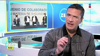 Estado de México y Michoacán firman convenio de seguridad