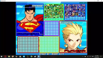MUGEN - Superman vs Gilgamesh