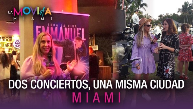 Dos conciertos, una misma ciudad: Miami - La Movida Miami