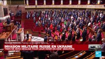 REPLAY : le message adressé par Emmanuel Macron aux sénateurs et députés français concernant la situation en Ukraine