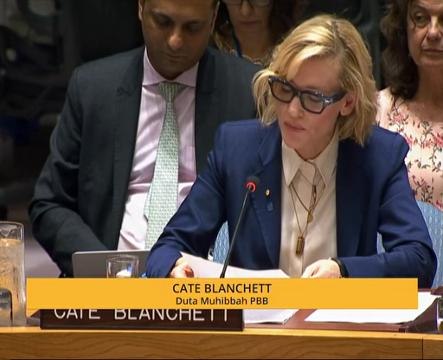 Cate Blanchett desak etnik Rohingya dibawa pulang ke Myanmar