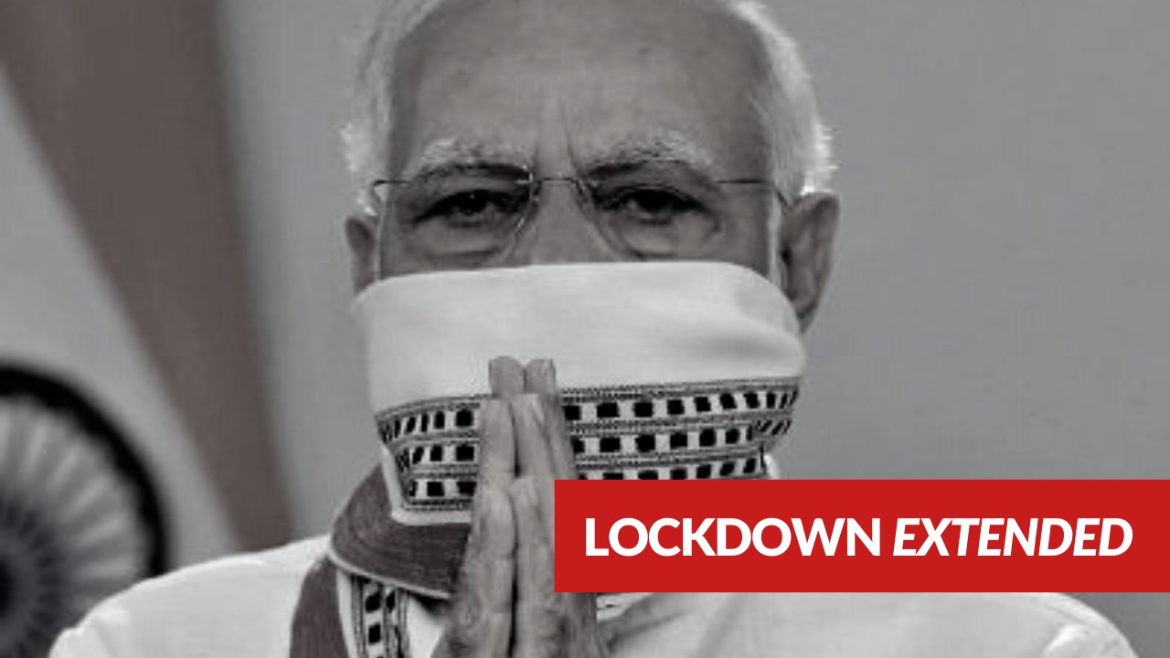 PM Modi Extends Lockdown Till May 3