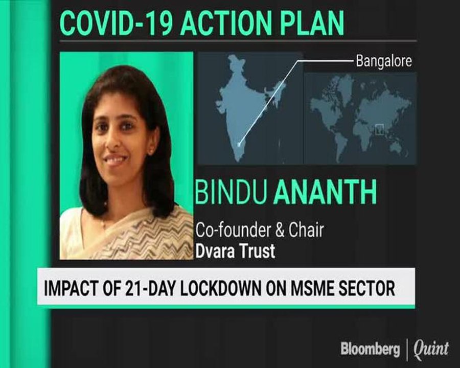 Bindu Ananth: Impact Of Lockdown On MSME Sector