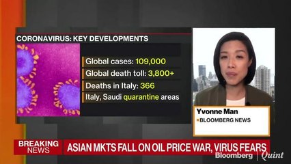 Global Coronavirus Cases Nearing 1.1 Lakh