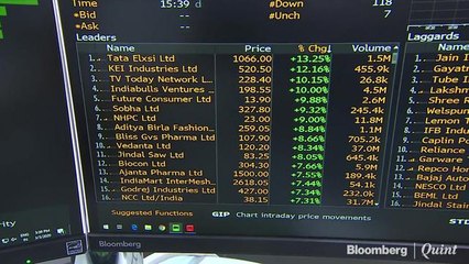 Sensex, Nifty Halt Longest Losing Streak In Nearly 10 Months