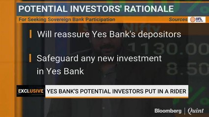 Yes Bank’s Potential Investors Lay Down Tough Condition