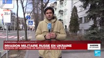 Guerre en Ukraine : les rues vides de Kiev, sous le son des sirènes