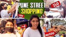 Cheapest Street Shopping in Pune | MG Road | Pune Vlog | Gayathri Reddy